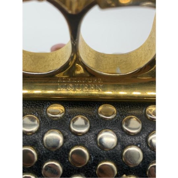 Alexander McQueen Skull Leather Clutch - Picture 3 of 12